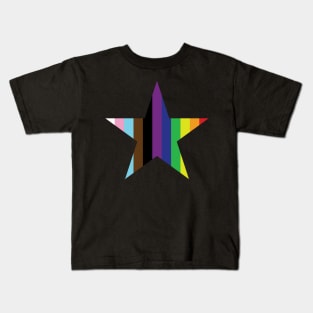 Rainbow star Kids T-Shirt